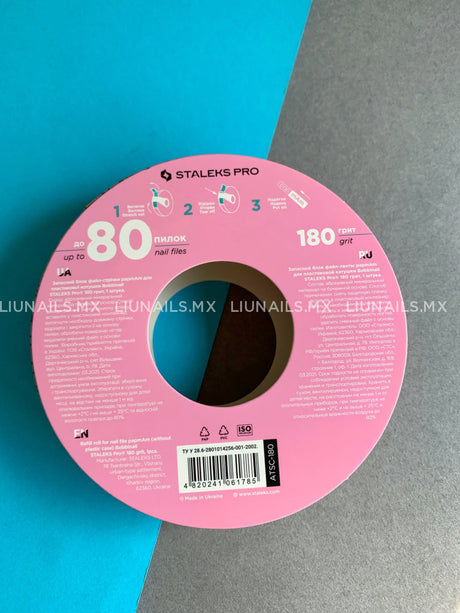 Repuesto Papmam Para Lima 20 Base De Metal Staleks Pro Grosor 180 Repuestos Donas Limas