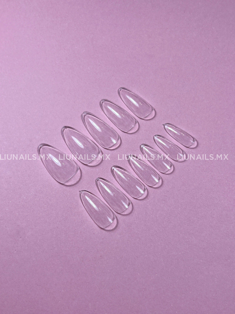 Soft Gel Tips Medium Almond Liunails Moldes