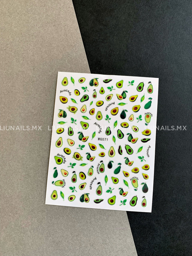 Stickers Wg071 Liunails