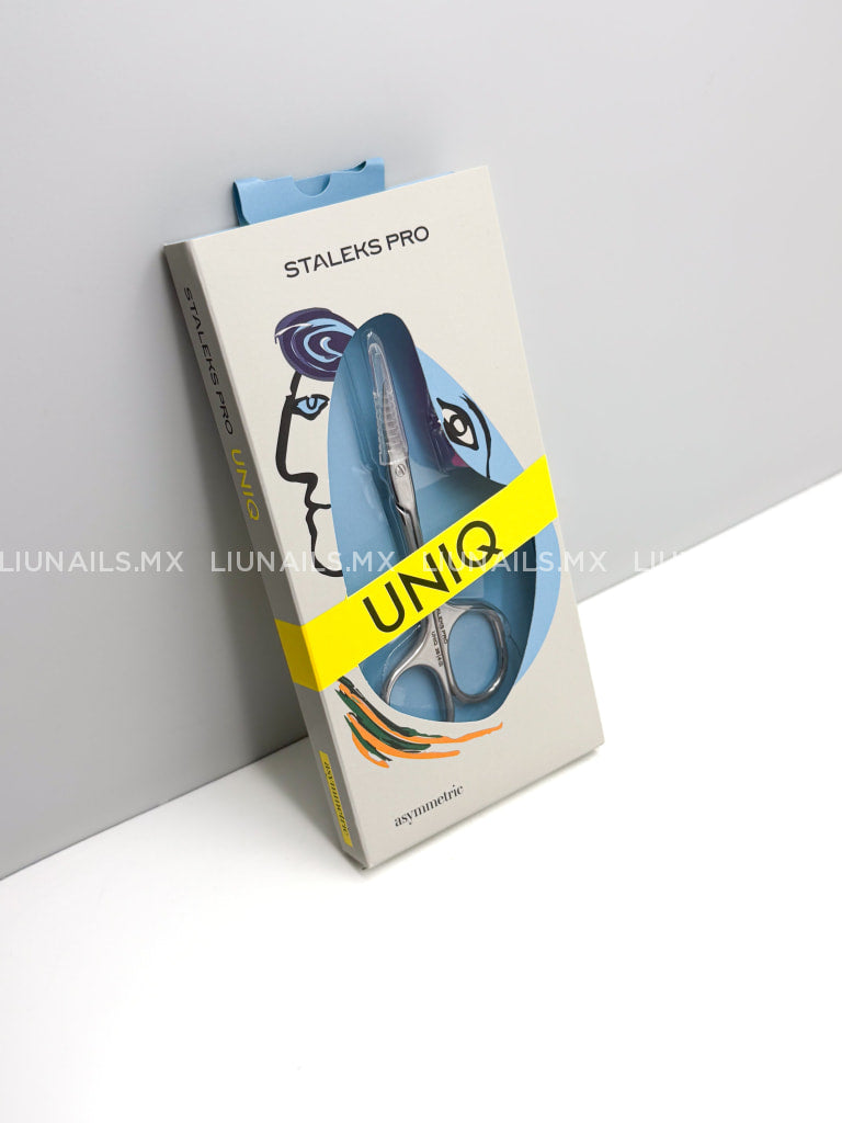 Tijera profesional para cuticula asymmetric uniq 20 type 4 STALEKS PRO - Tijeras para cutícula
