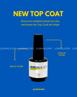 Top Coat No Wipe Sin UV LIUNAILS - Top